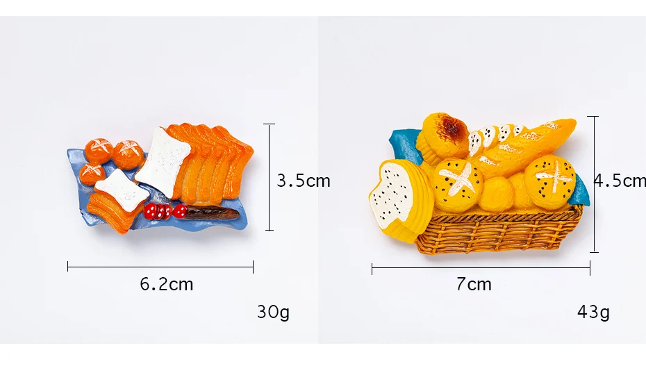 Яйцо хлеб магнит на холодильник украшение дома аксессуары Высокое качество Магнитная кухня Серии туристический сувенир магниты на холодильник