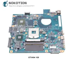 NOKOTION для Acer Aspire 4750 4750G материнская плата ноутбука MBRC901002 48.4IQ01.041 основная плата HM65 DDR3 GT540M 1 ГБ