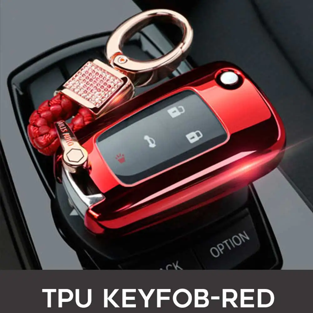ТПУ полная защита флип ключ чехол для Chevrolet Cruze Aveo Buick Vauxhall, Opel Insignia Astra J Zafira C дистанционным управлением автомобиля 3BTN чехол - Название цвета: Option 2