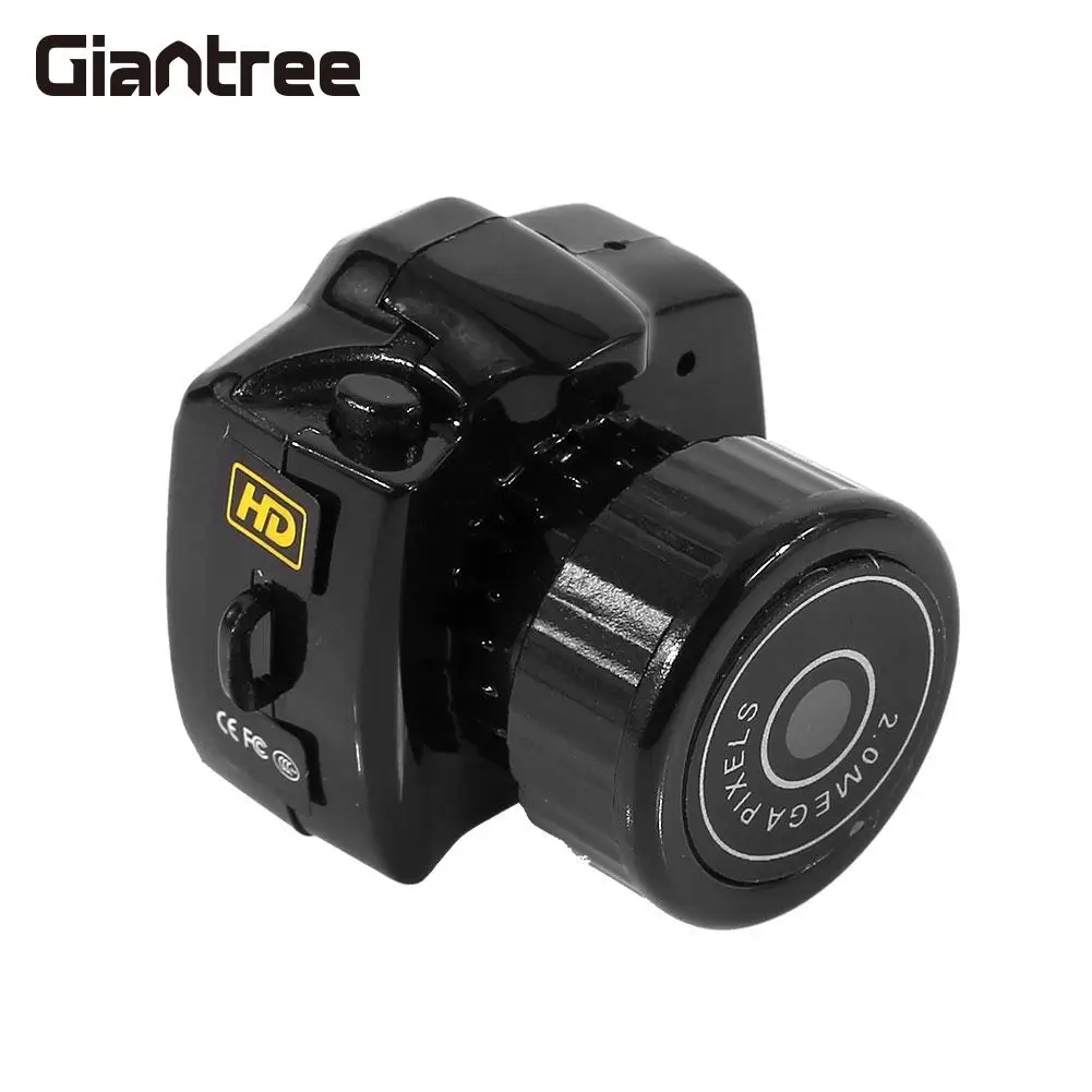 

Camcorder HD 720P Conversation Universal Sports Camera Mini Recorder MINI Camera Camera Black