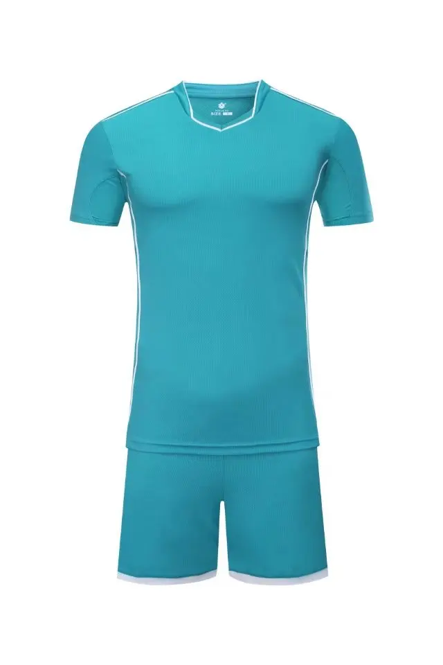 2017green  men's training short sleeve jersey breathable sportswear soccer team football kits adult DIY logo good quality 1703 