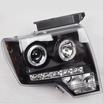 HID, 2009~, автомобильный Стайлинг для фар Rapto F150, Transit, проводник, топаз, край, Телец, темп, спектрон, сокол, F150 головная лампа