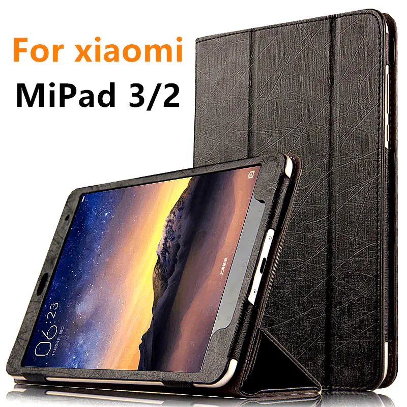 Чехол для Xiaomi MiPad 3 защитную обложку Smart cover кожа Tablet PC 3 для XIAOMI mipad3 2 протектор рукава охватывает 7,9 дюймов PU Случаи