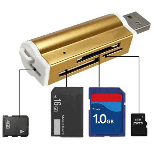 

Mini USB 2.0 Multi-Function High Speed Micro SD TF MMC SDHC Memory Card Reader