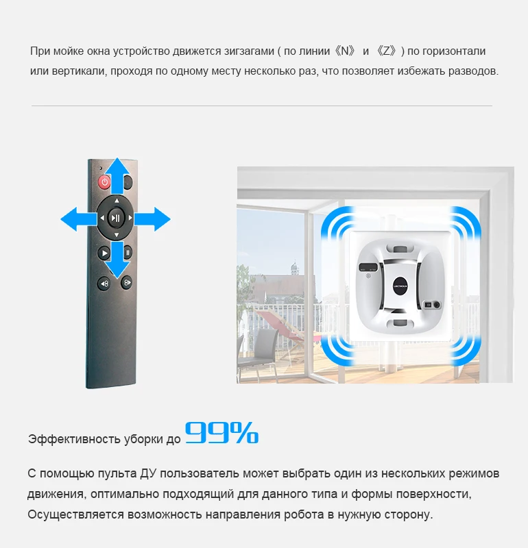 Liectroux X6 Robot Window Vacuum Cleaner Laser & Pressure Sensor Antifall Auto Glass Mop Home Floor Windows Wall Cleaning Robot