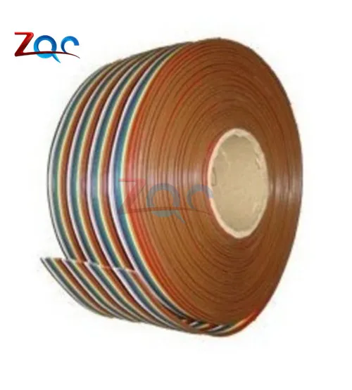 1 м 3 фута плоский кабель 40 Pin Радуга ленты IDC провода в наличии|cable pin|cable wireflat cable pin |