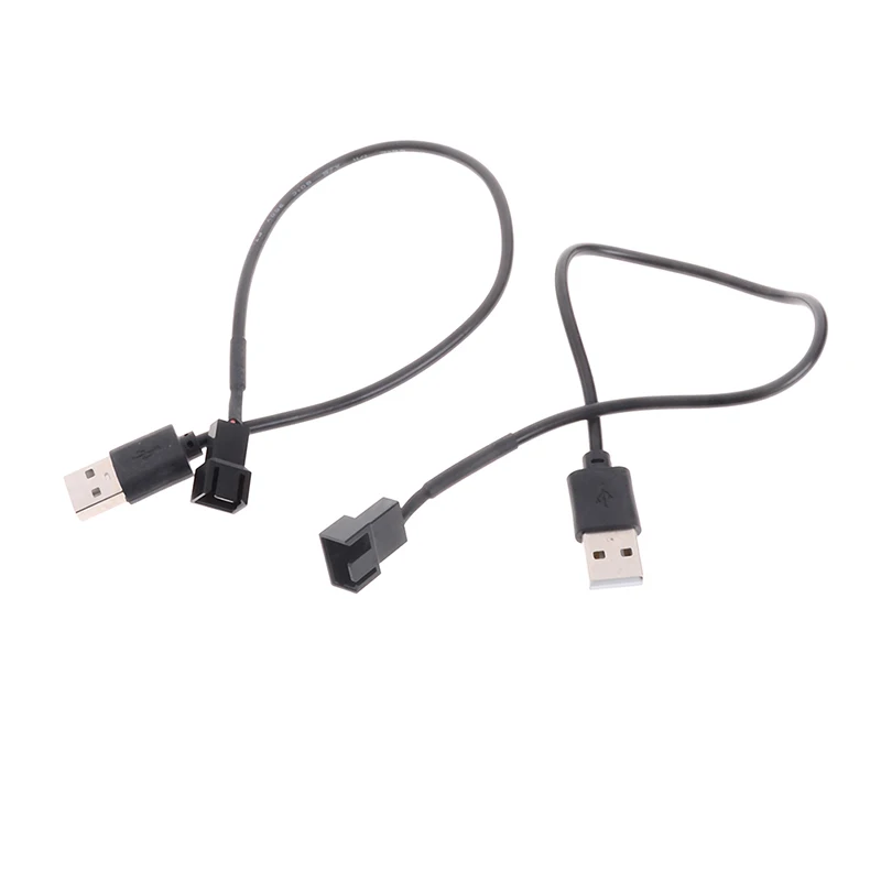 Один или 5 шт. вентилятор Мощность кабель компьютер чехол адаптер USB 2 0 Папа папа