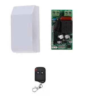 

AC 220 V 1CH Wireless Remote Control Switch System Receiver Transmitter 315mhz/433.92mhz Control light lamp gate