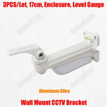 3 шт./партия, датчик уровня, кабельный корпус 17~ 20 см, крепление на стену из алюминиевого сплава, кронштейн, поддержка зума-бокса, цилиндрическая камера видеонаблюдения