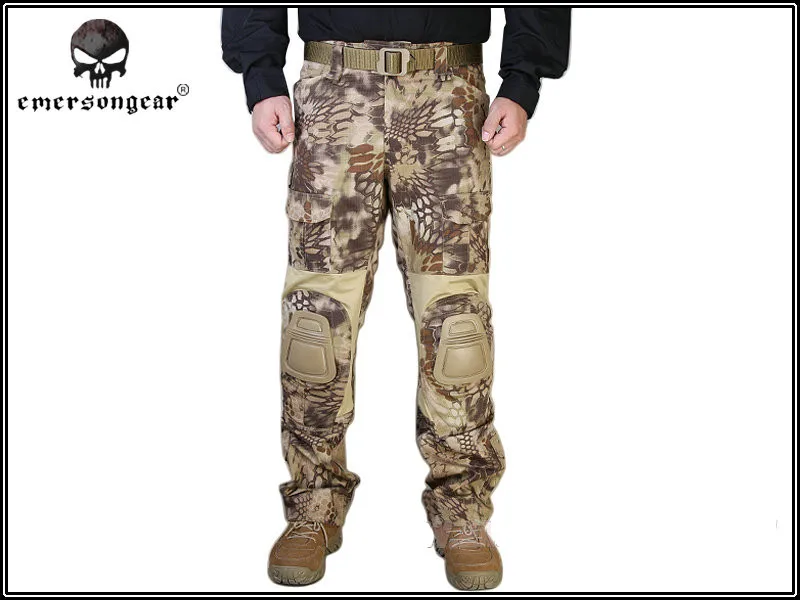 Брюки MR HLD Emersongear G2 тактические с наколенниками штаны для страйкбола армейской