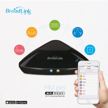 

2019 Broadlink RM2 RM Pro RM Mini3,Smart home Automation WIFI+IR+RF Universal remote controller Intelligent for ios ipad Android