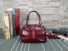 Mini frische boston handtasche frauen des echten leders handtasche umhängetasche kleine umhängetasche erste schicht rindsleder tasche