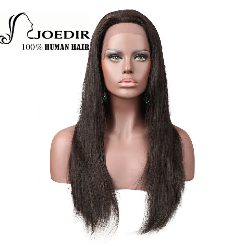 Joedir Brazilian Straight Lace Front Human Hair Wigs With Baby Hair 10