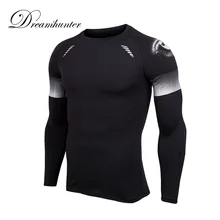 Футболки с длинным рукавом для баскетбола, футбола, футболки с принтом, компрессионные колготки для мужчин, тренировочные топы для бега, толстовки для мужчин