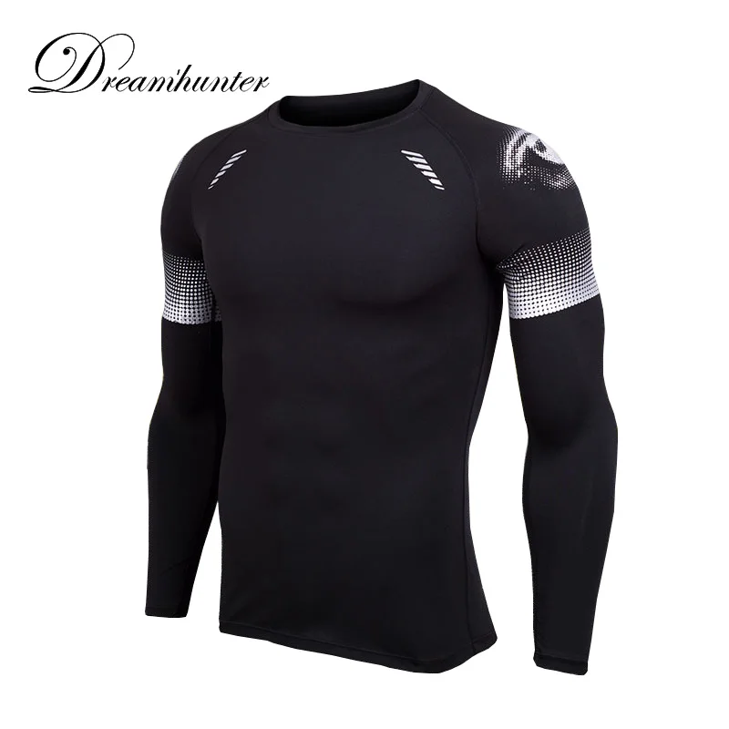 بأكمام طويلة برو كرة السلة قمصان كرة القدم تي شيرت مطبوع ضغط الجوارب الرجال التدريب الجري القمم بلوزات الذكور بأكمام طويلة برو كرة السلة قمصان كرة القدم تي شيرت مطبوع ضغط الجوارب الرجال التدريب الجري القمم بلوزات الذكور