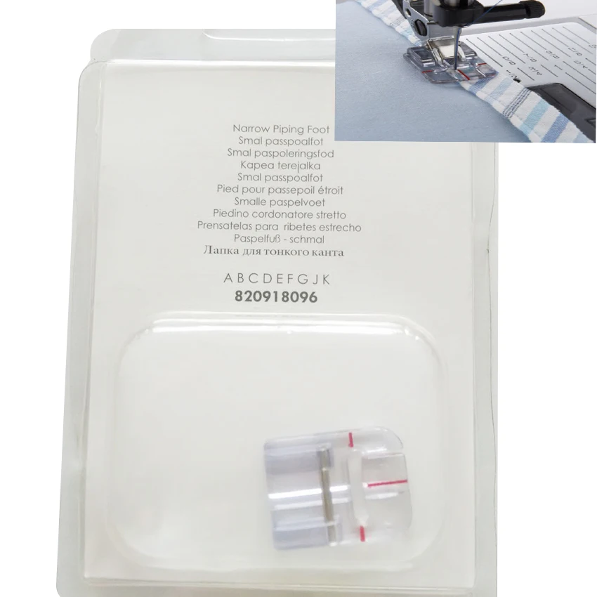 Buy Narrow Piping Foot 820918096 for PFAFF Sewing