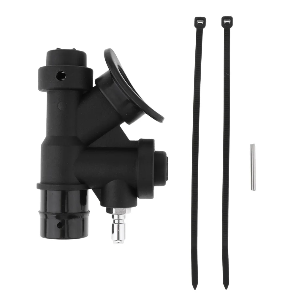 K-type BCD Power Inflator with 1 Bolt 2 Cable Ties Suitable for Universal Airway Inflator Flex Hose