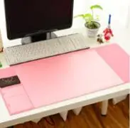 Корея Горячая кавайный конфетный цвет офисный коврик Многофункциональный еженедельник Органайзер стол для хранения памятки коврик для обучения - Цвет: Розовый