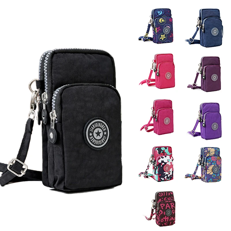 

5.5inch Universal Outdoors Sport Gym Nylon Waist Belt Pouch Mobile Phone Bag Arm Shoulder Cover Case For Samsung Galaxy S8 Plus