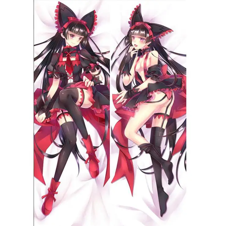 Японские ворота аниме jiekanochi nite Rory Mercury Throw Otaku Dakimakura подарки постельные принадлежности длинная подушка для объятий чехол 150x50 см