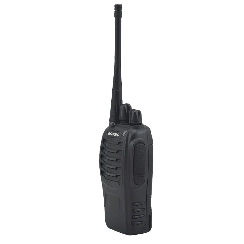 Pаспродажа 2 шт. лот BF 888S baofeng walkie talkie 888s UHF 400 470MHz 16 канальный портативный двухстороннее радио с наушником bf888s трансивер