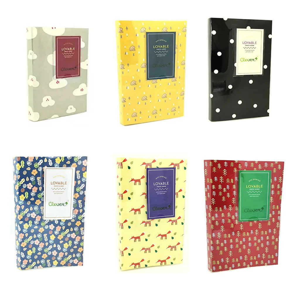 

Lovable Mini Photo Album For Fujifilm Instax Mini LiPlay 7s 8 9 25 70 90 SP1 SP2 HP Sprocket Zink Film, (84 photos)