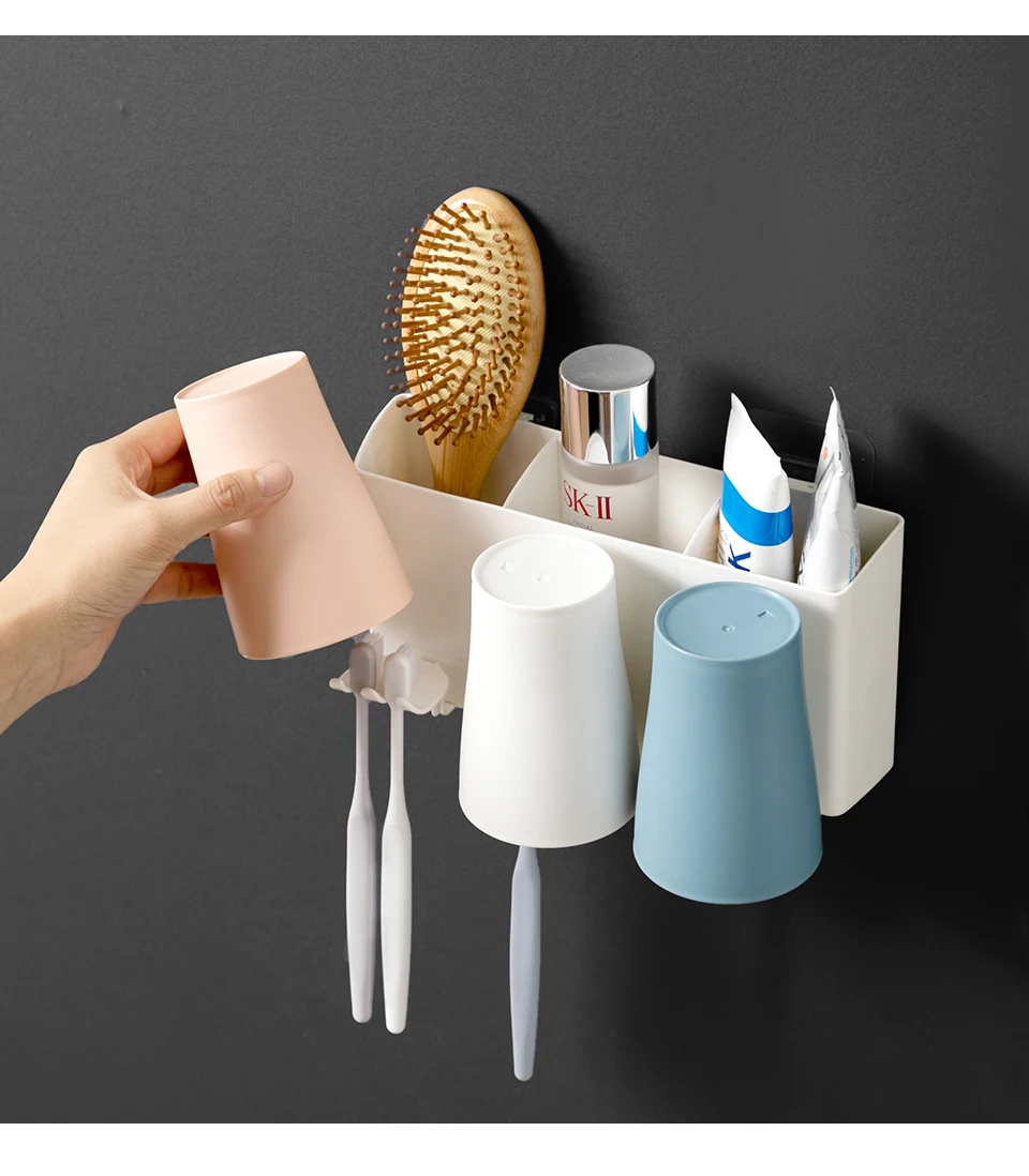 Bathroom Accessories Toothbrush Toothpaste Holder