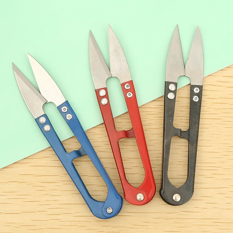 

Wholesales 100Pcs/Lot Stitch Scissor Sewing Scissors Craft Thread Cutter Handmade Sewing DIY Tool Accessory 10.5x2cm