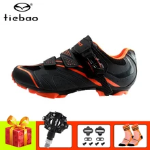 TIEBAO велосипедная обувь, горный велосипед, zapatos ciclismo hombre, дышащая, самоблокирующаяся,, мужская, женская, mtb, SPD, педали, обувь для верховой езды