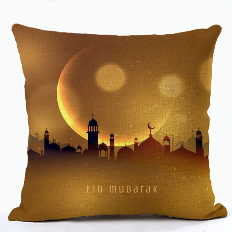 Рамадан наволочка Eid Mubarak Цветочная подушка чехол для телефона сохраняющая