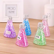 1 шт. твердые духи хрустальные гелевые бусины освежитель воздуха внутренний дезодорант коническая бутылка