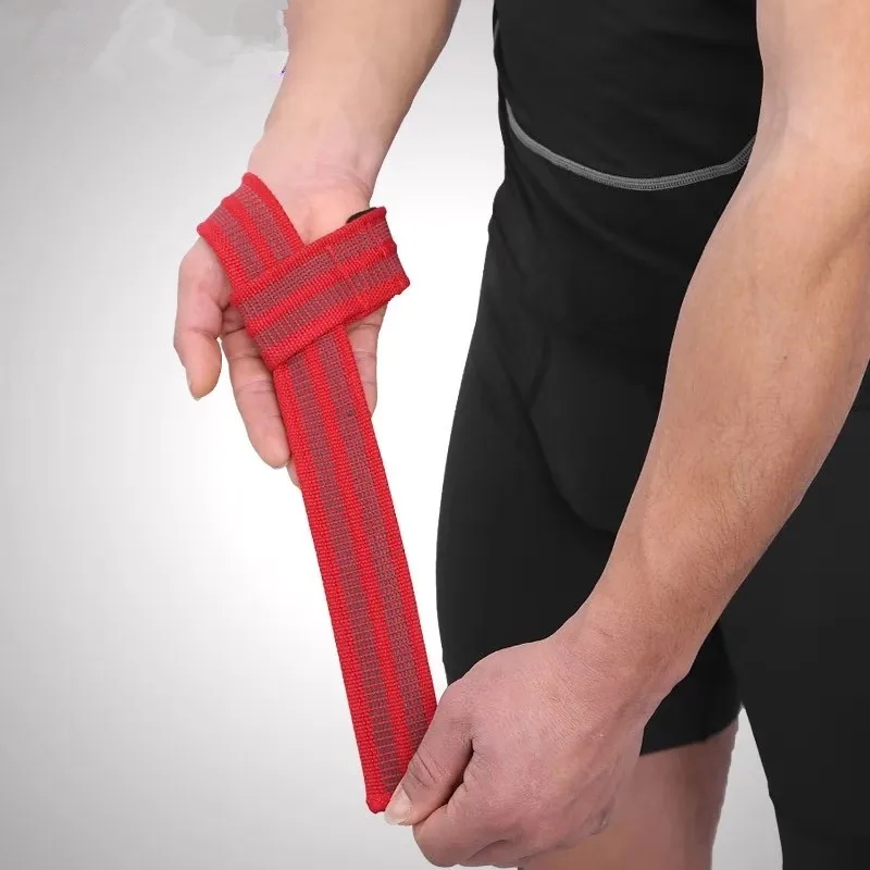 Force belt 2Pcs/Lot Sport Wrist Support Professional Adjustable Weight Lifting Bodybuilding Wristband Gym Strap Protection Wrist