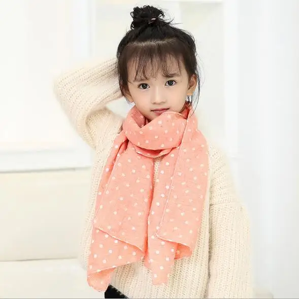 Весенне-осенний хлопковый Детский шарф для мальчиков и девочек с принтом звезды, милые теплые шали и шарфы с пентаграммой, мягкий шарф, подарок для девочки
