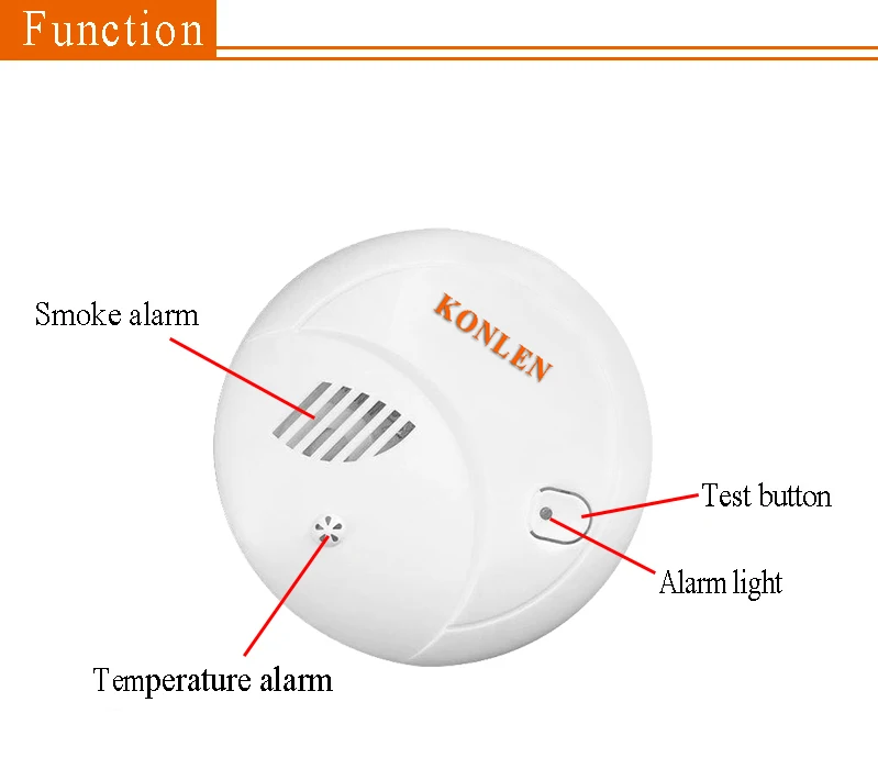 Smoke and Temperature combination detector (7)