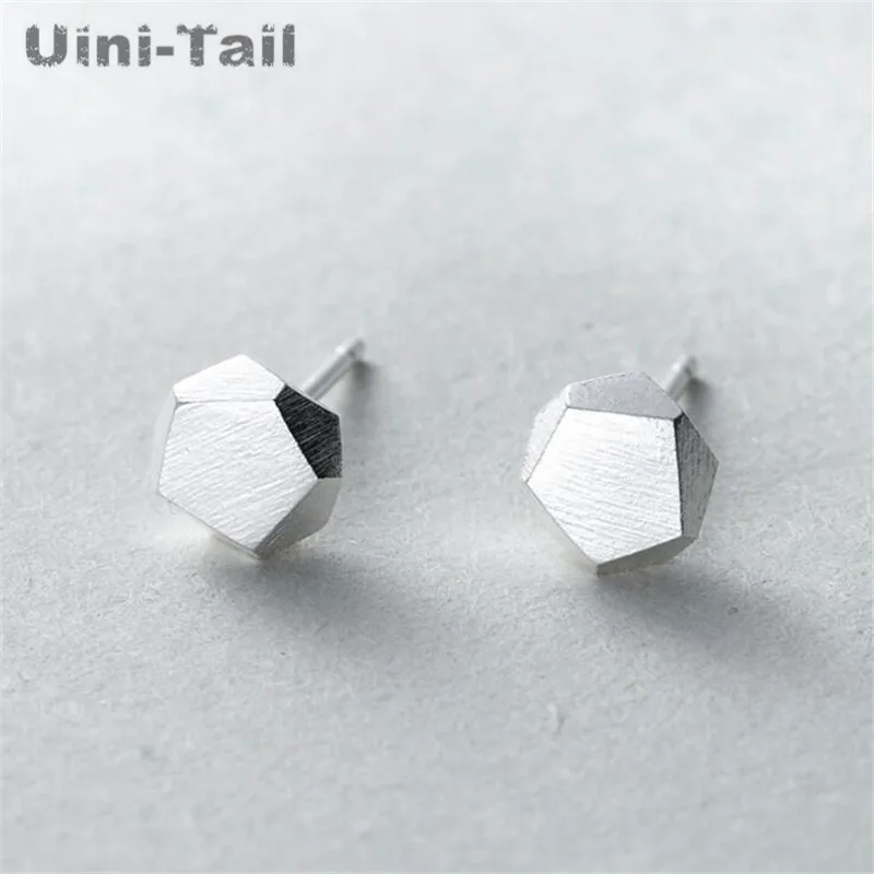 Uini Tail Популярные Новые простые серьги в Корейском стиле с геометрическим