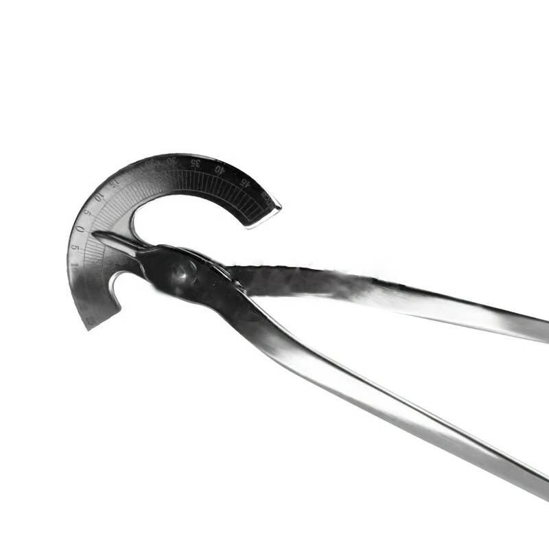 Medical stainless steel inner and outer diameter pelvis measuring instrument measuring ruler