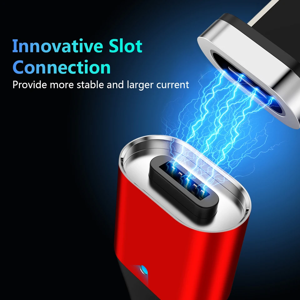 MANTIS Quick Charge 3.0 Magnetic Cable USB C Type C Cable For Samsung Huawei Xiaomi OnePlus Fast Charging Andriod Phone Cables 3