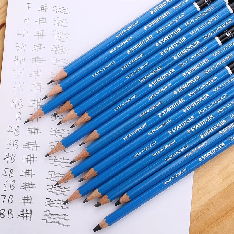 [ STAEDTLER ] 100 Blue Series Pencil Sketch Pencil Made in Germany