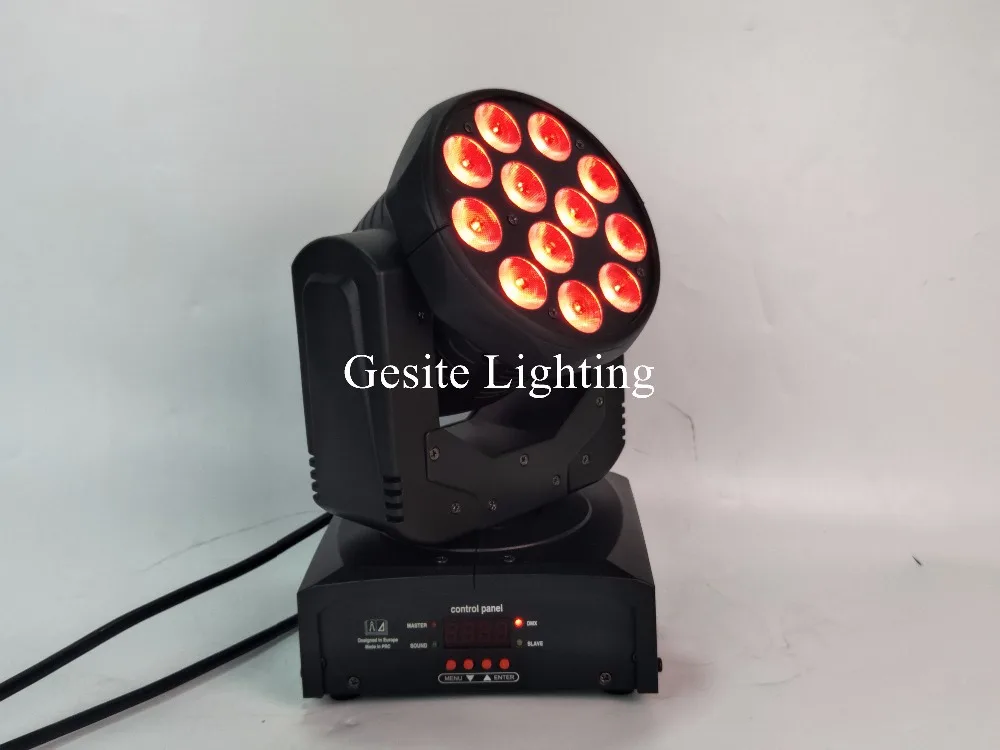 Cabeça de Luz para o Clube Luz em Movimento 2017 Novo Design 12 Pcs 8 w Rgbw 4in1 Levou da Dj Palco Discoteca. 8 cabeça de luz para o clube, dj, palco, discoteca.