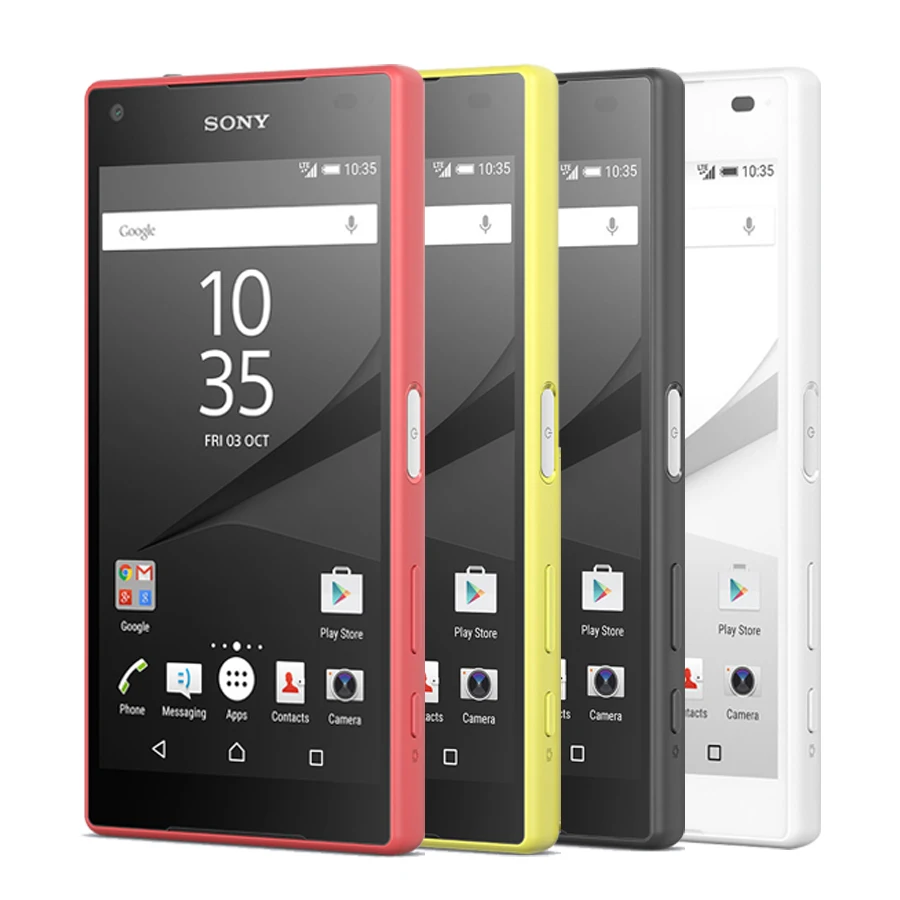 sony Xperia Z5 Compact E5823 разблокированный ОЗУ 2 Гб ПЗУ 32 ГБ Android четырехъядерный и четырехъядерный 4," 23MP 1080P мобильный смартфон