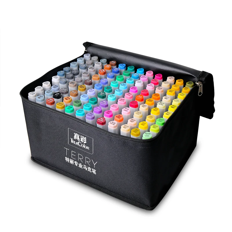 

Really 108 Double Color Head Oiliness Pen 72 Painting Hand Comic Major Design Paint Brush 48 Color Children Fine Draw Pen
