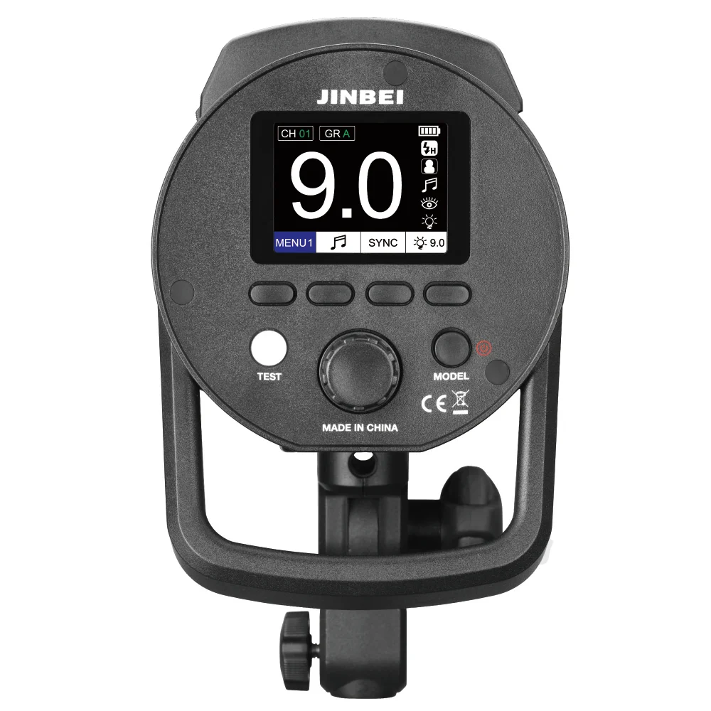 Jinbei HD-601 600Ws HSS GN80 литий-ионная батарея стробоскоп вспышка обновлена от HD-600V