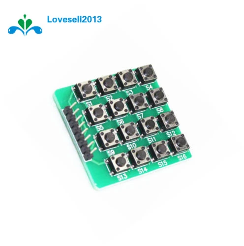 4x4 44 Matrix Keypad Keyboard Module 16 Botton mcu for Arduino atmel Stmap S1//2
