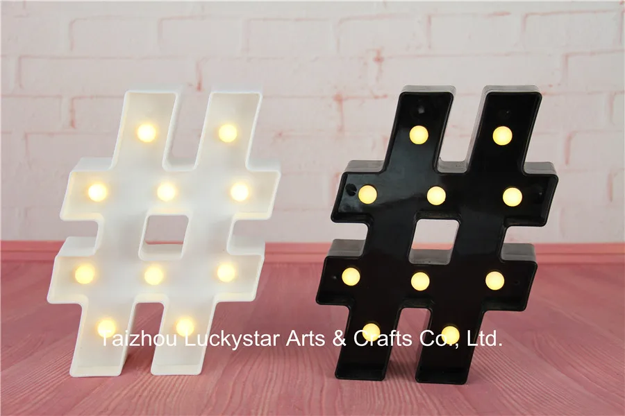 Buy MINI Hashtag LED Marquee Sign LIGHT UP Marquee Light neon light Indoor