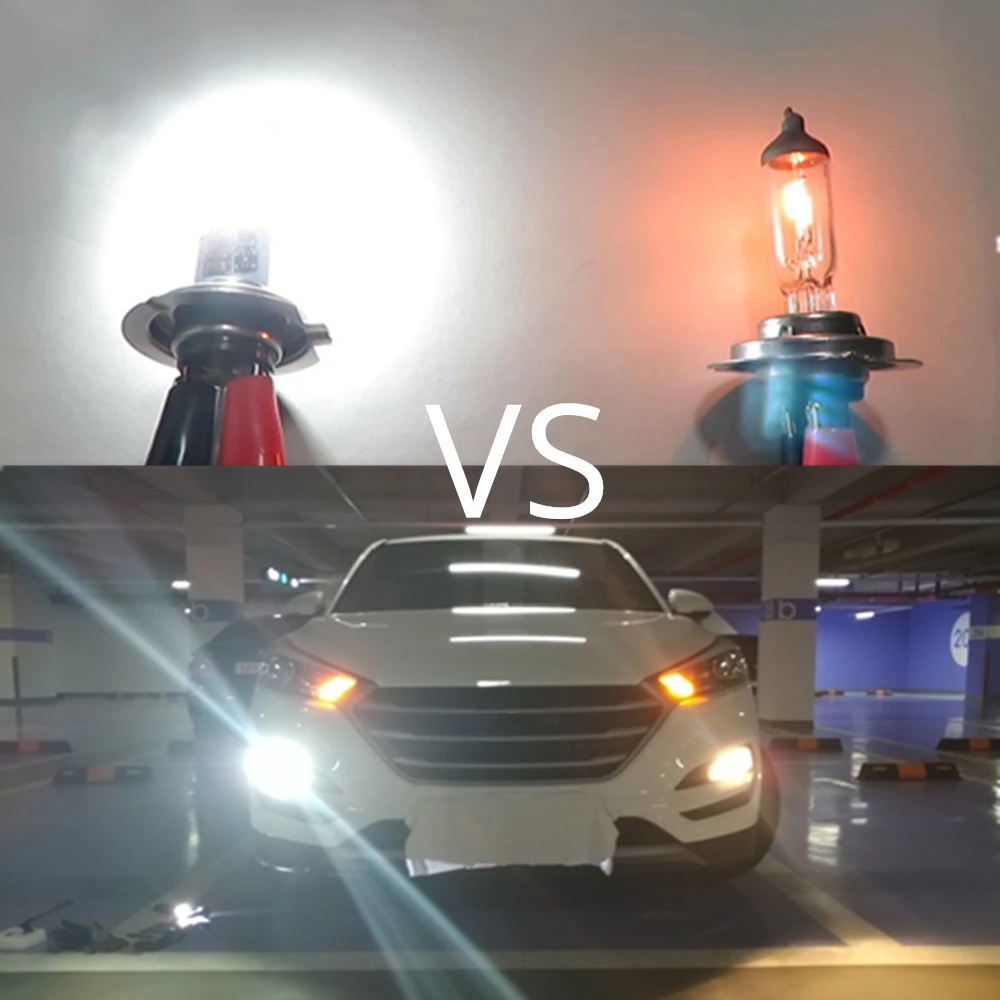Luzes do Carro Luzes de Nevoeiro Carro-estilo da Lâmpada para Chevrolet Luz do Dia Wljh 1000lm Lâmpada Branco Carro Drl Kit Honda Ford Kia 2 Pçs h7 Led 8 Automóveis e motos