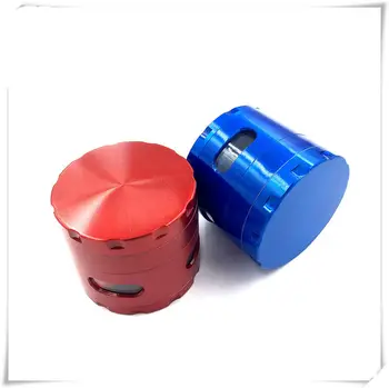 

50 pcs/lot diameter 55mm grinder as cigarette pipe accessary or christmas gift 4 Layers Grinder cigarette Herb Tabacoo Grinder
