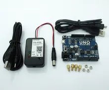 UNO R3 with PB-9000 9V 260mA rechargeable Li-ion power box power bank for Arduino kits