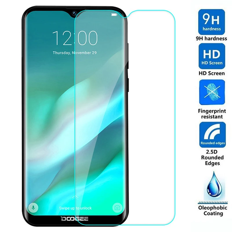 Закаленное стекло 2.5D Для Doogee X90 Взрывозащищенная защитная пленка 9H X90L|Защитные