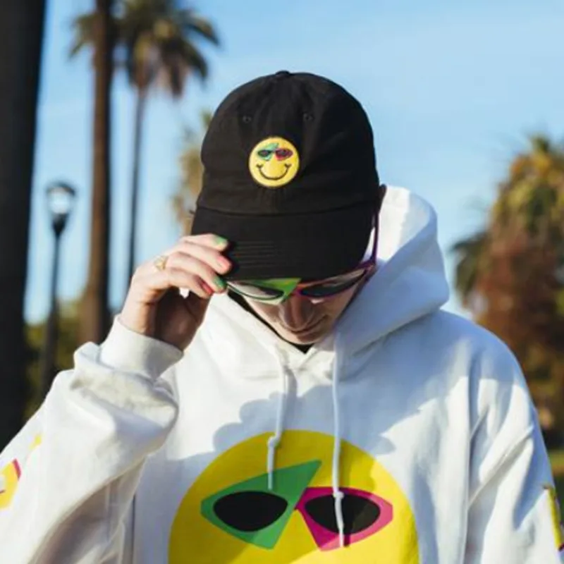 Roy Purdy смайлик Snapback кепки хлопок бейсбол для мужчин женщин Регулируемый Хип Хоп