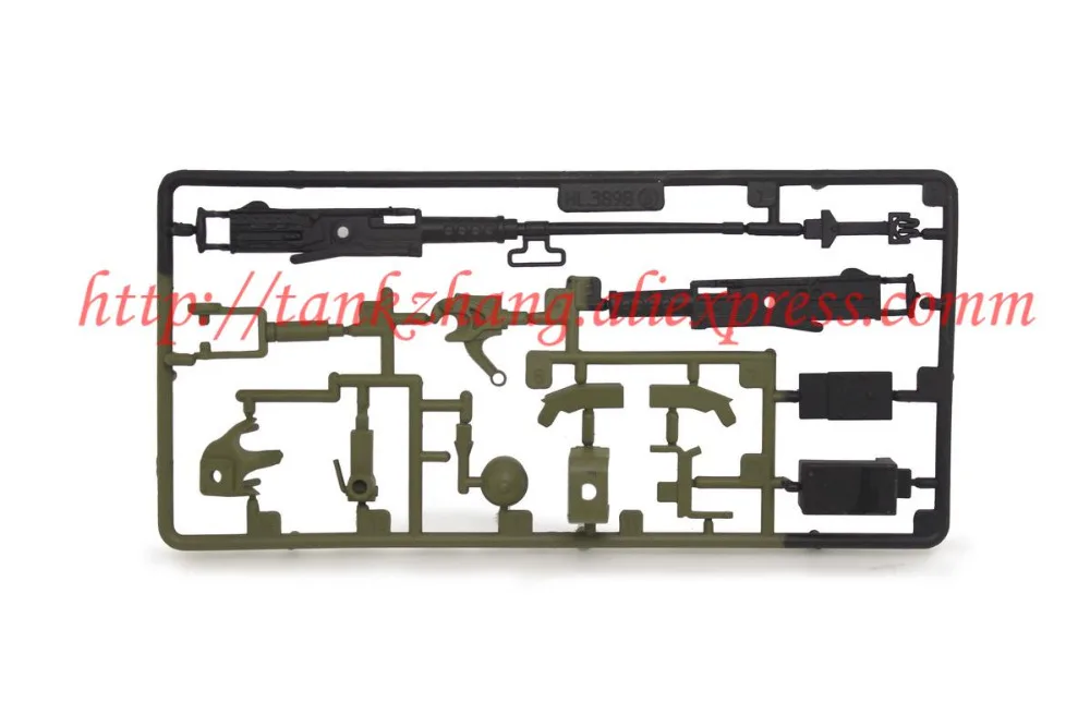 

HENG LONG 3898/3898-1 RC tank Sherman M4A3 1/16 spare parts No.3898-12-B Plastic accessory / part B